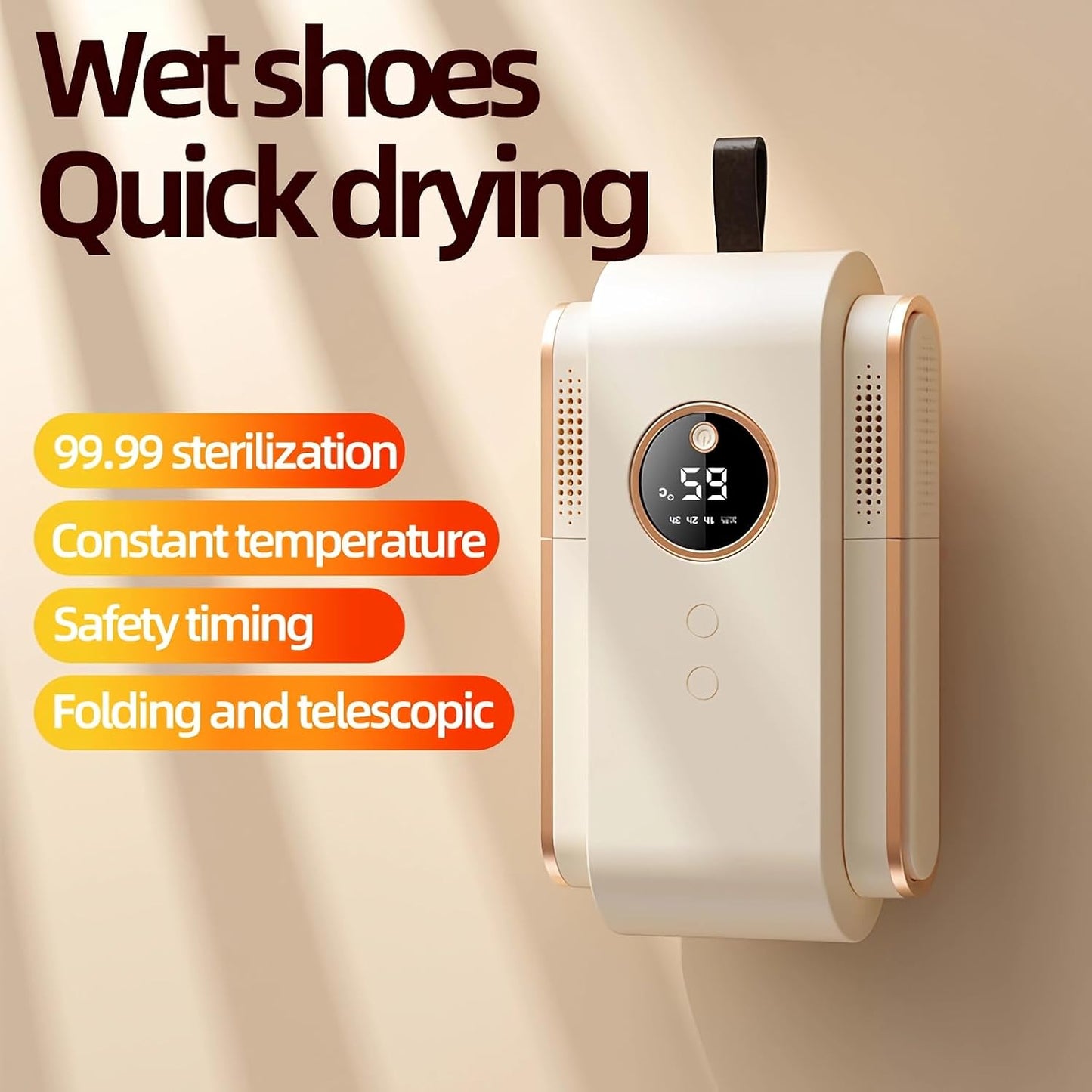 Dry Wet Shoes with 360°Heat Blower