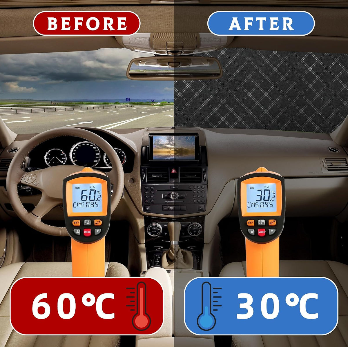 New Thickened Car Windscreen Cover for Winter
