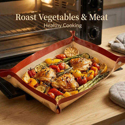 Reusable Non-Stick Baking & Roasting Mat(2 Pcs)