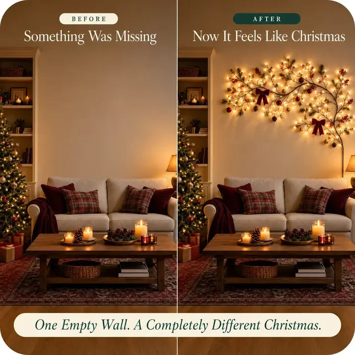 Enchanted Willow Vine Lights Tree For Christmas