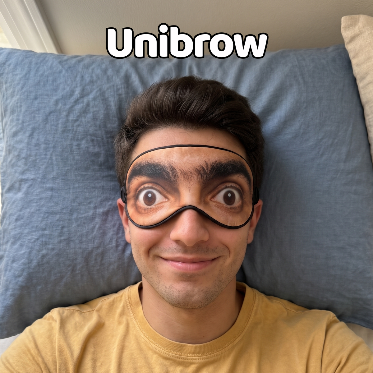 Funny sleeping mask