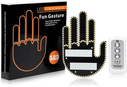 Car gesture light with remote control