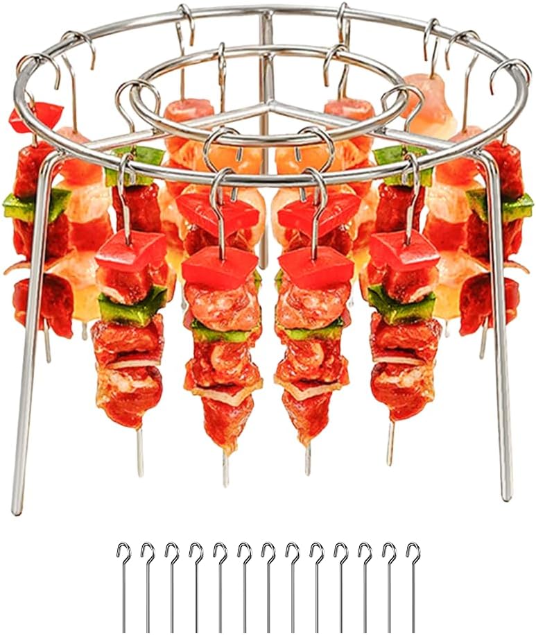 Multi Purpose Skewer Stand for BBQ or Grill
