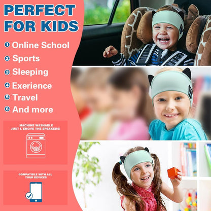 Kids Bluetooth Headphones Sleep Mask Wireless