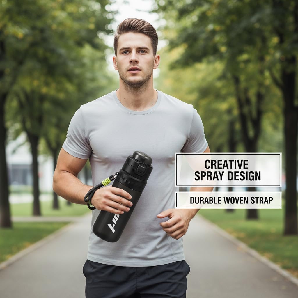 2-in-1 Spray & Drink Water Bottle 750ml