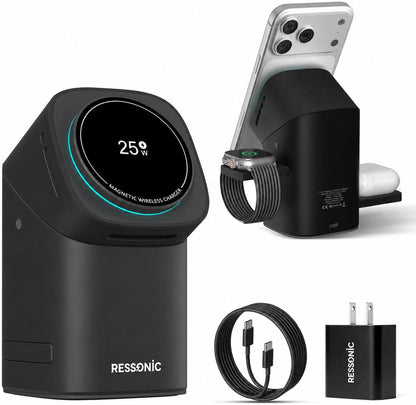 3 in 1 Magnetic Wireless Fast Charging Station