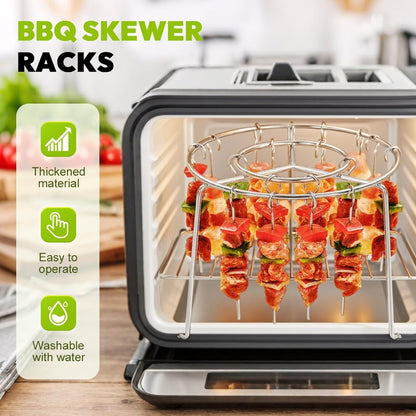 Multi Purpose Skewer Stand for BBQ or Grill
