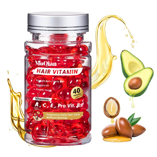Hair Vitamins Moroccan Oil Capsules for Women & Men