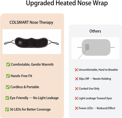 Red Light Therapy for Nose Relief, Sinus Support & Better Breathing