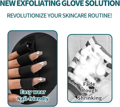 Exfoliating mitt for Shower Glove (Pack of 4)