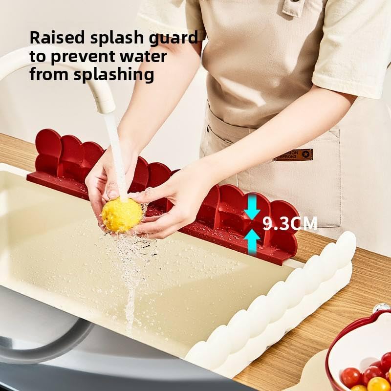 HINLEX Silicone Sink Splash Guard
