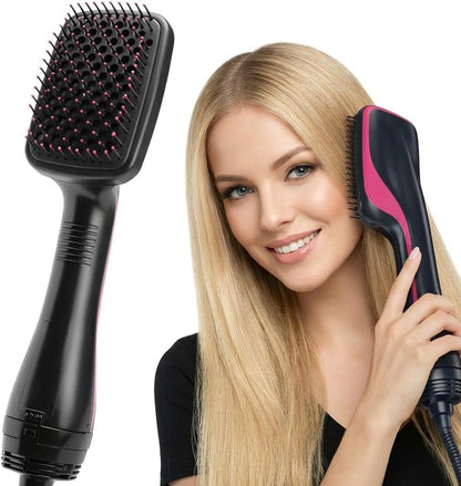 2-in-1 Hair Dryer Brush & Hot Air Styling Brush