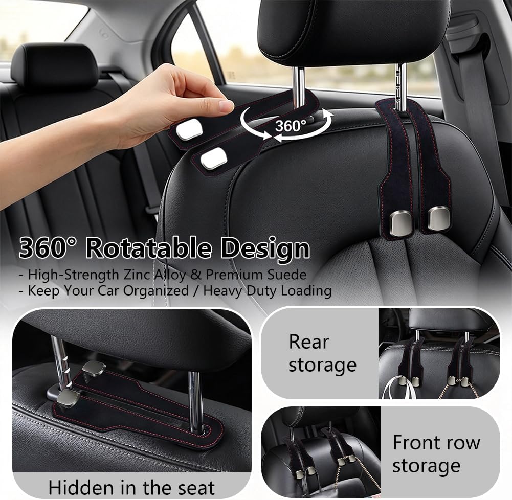 Car Headrest Organizer - Dualhook