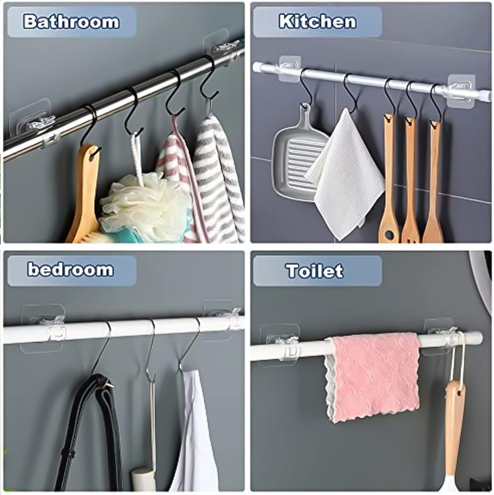 10Pcs Multipurpose No Drill Holder