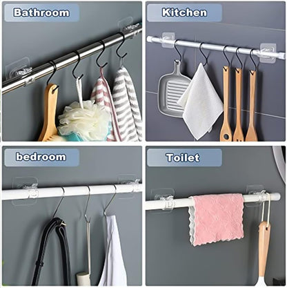 10Pcs Multipurpose No Drill Holder