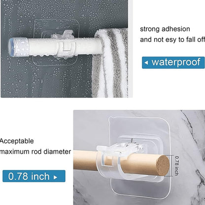 10Pcs Multipurpose No Drill Holder