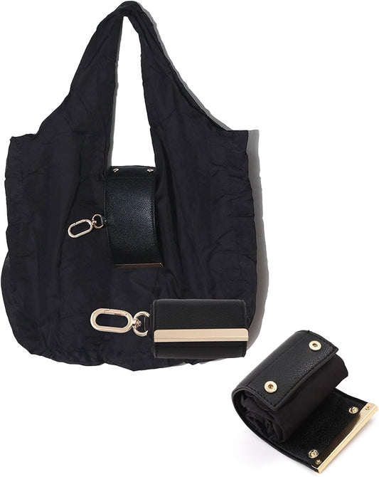 Portable Folding Keychain Tote Bag Stylish