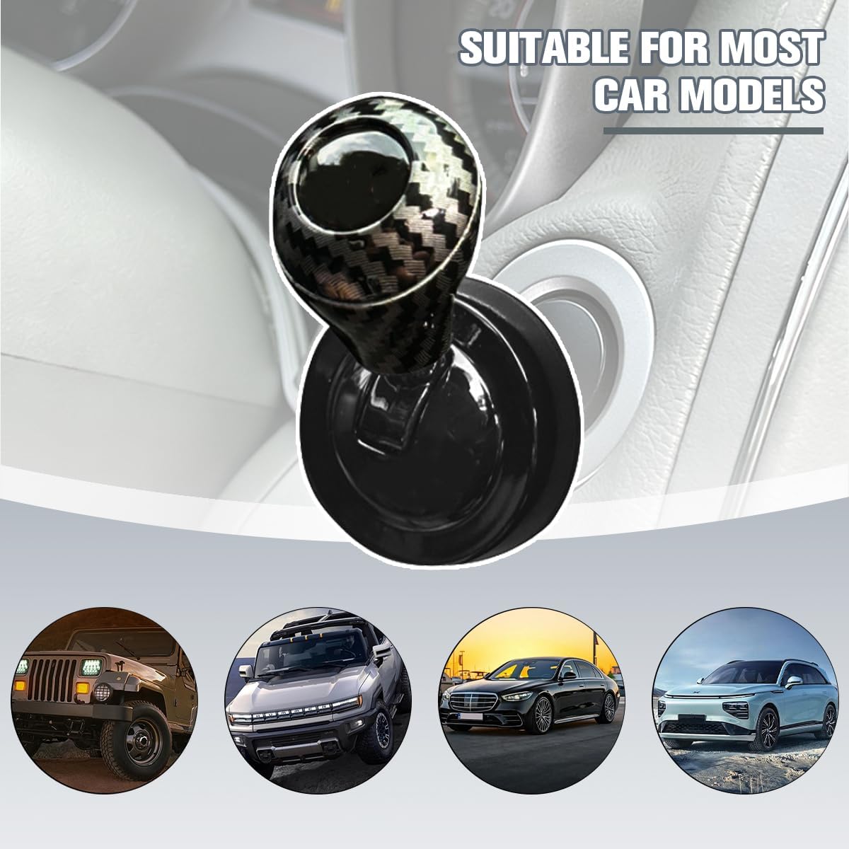 Car Joystick Push to Start Button Cover
