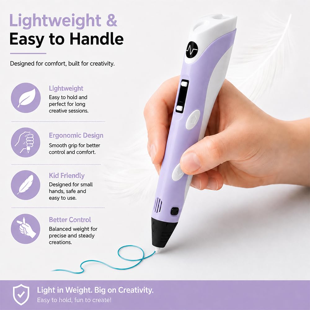 3D Printing Pen Kit for Kids & Adults