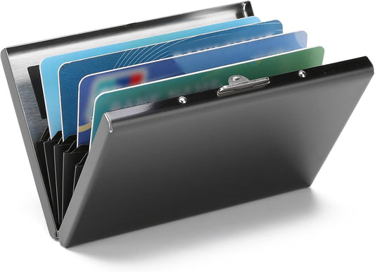RFID Blocking Metal Case Pocket Business Card Holder