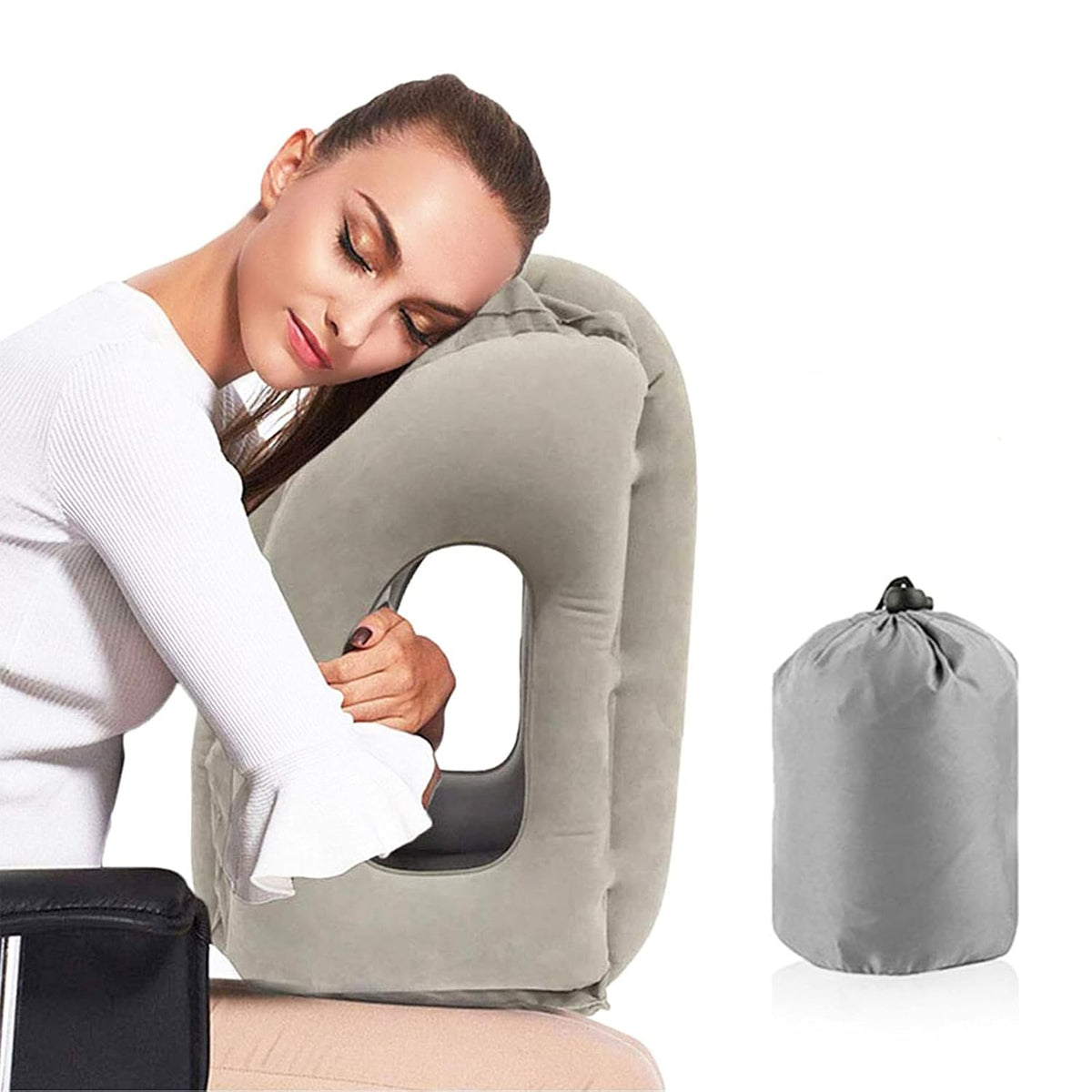 Inflatable Travel Pillow for Traveling