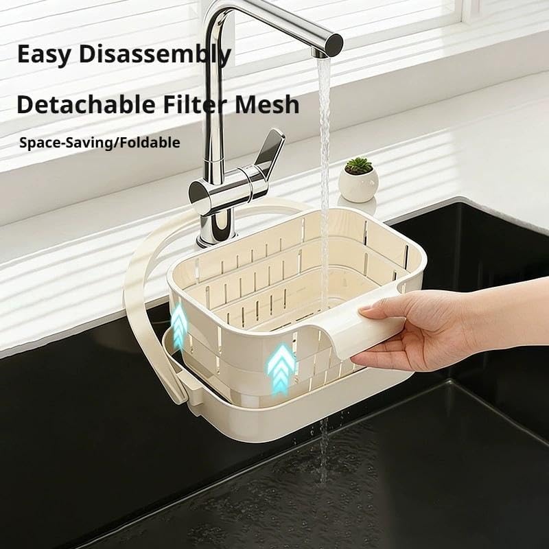 2026 Upgraded Foldable Kitchen Sink Strainer
