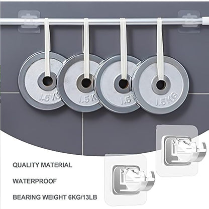 10Pcs Multipurpose No Drill Holder