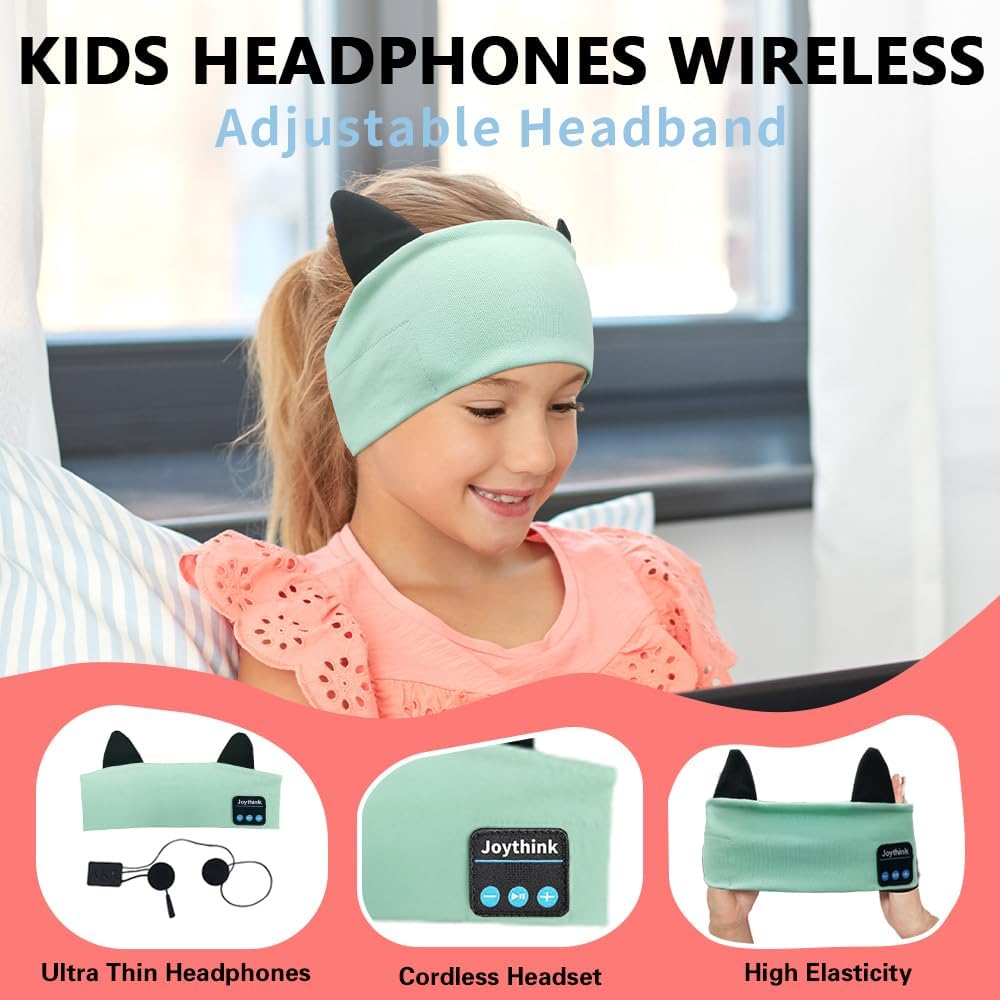 Kids Bluetooth Headphones Sleep Mask Wireless