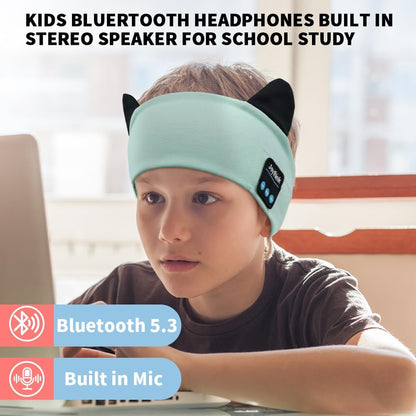 Kids Bluetooth Headphones Sleep Mask Wireless