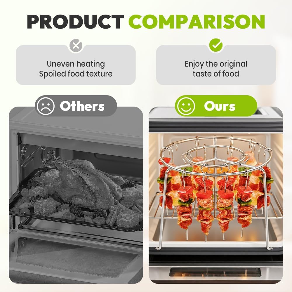 Multi Purpose Skewer Stand for BBQ or Grill
