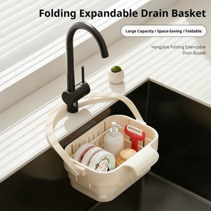 2026 Upgraded Foldable Kitchen Sink Strainer