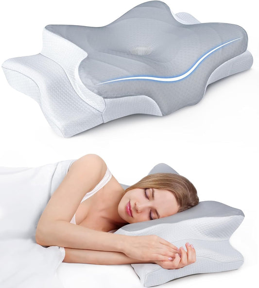 Ultra Pain Relief Cooling Pillow for Neck Support