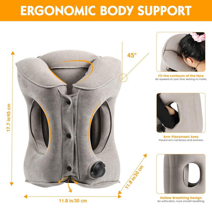 Inflatable Travel Pillow for Traveling