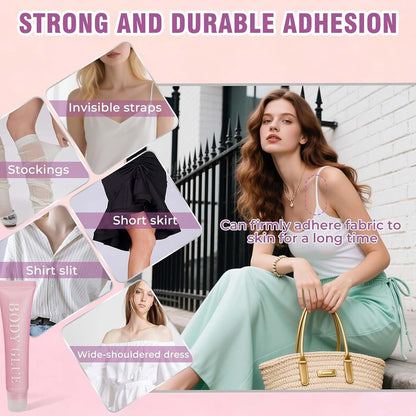 Body Adhesive Glue, Skin Safe Liquid Fashion