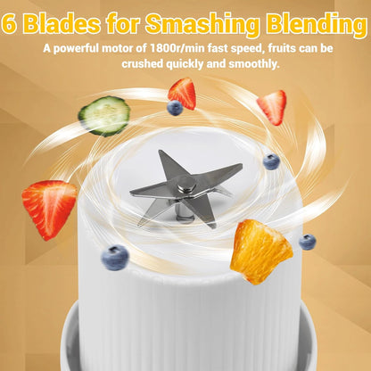 Cordless Personal Blender for Shakes and Smoothies