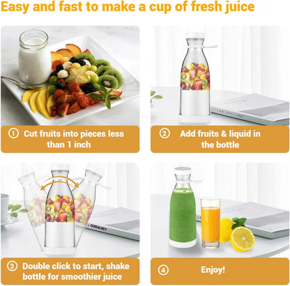 Cordless Personal Blender for Shakes and Smoothies