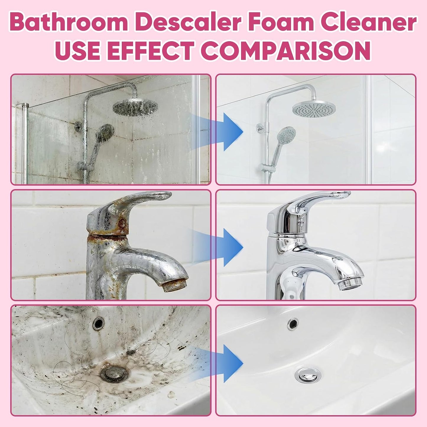 Bathroom Descaler Foam Cleaner