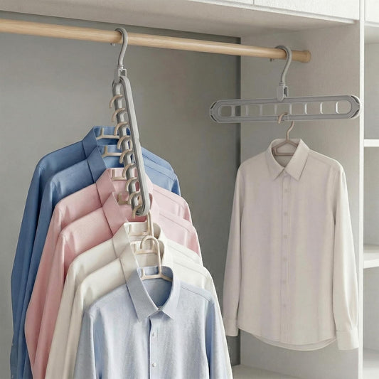 9 in 1 Space Saving Clothes Hanger(2Pcs)