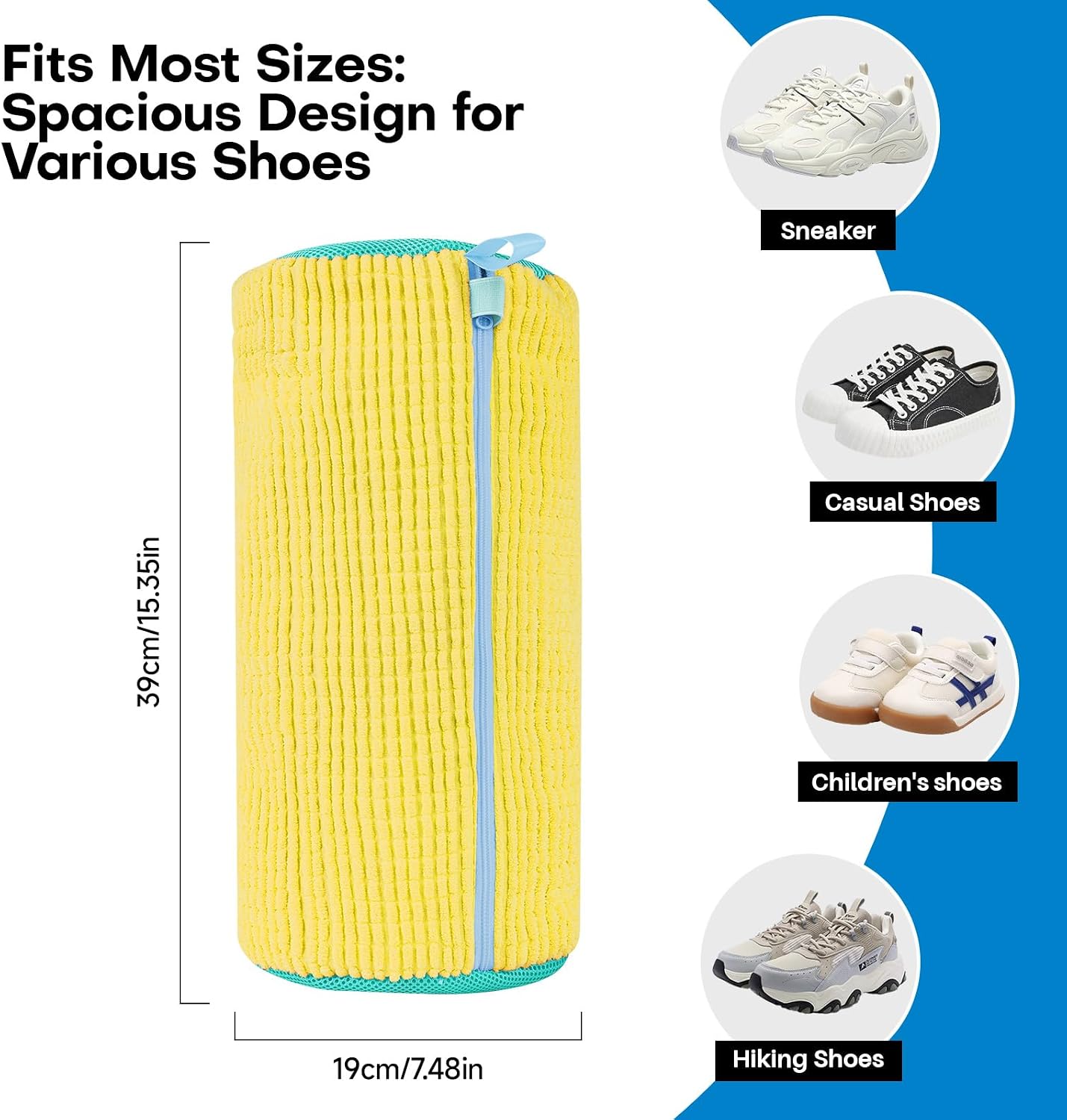 Laundry Shoe Bag for Washer and Dryer