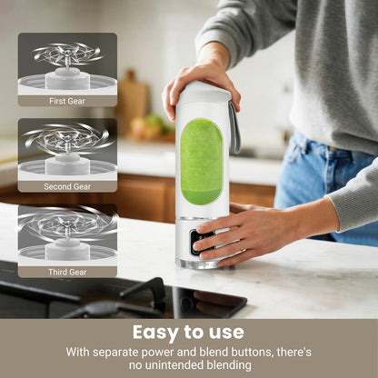 Portable Blender 500ml USB Personal for Shakes Smoothies