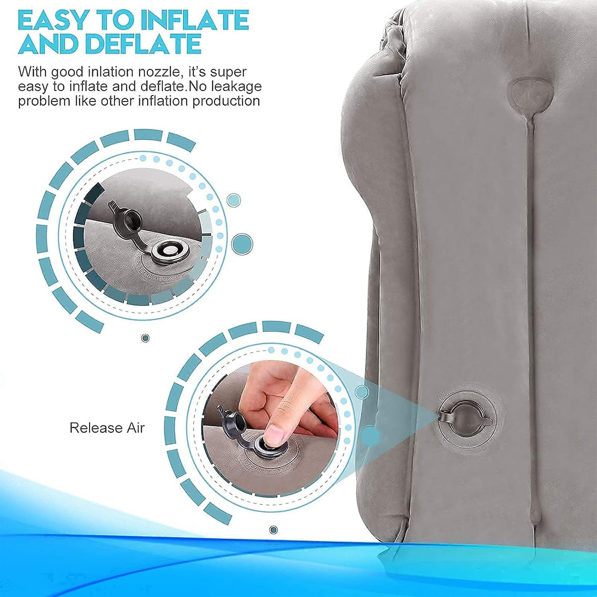 Inflatable Travel Pillow for Traveling