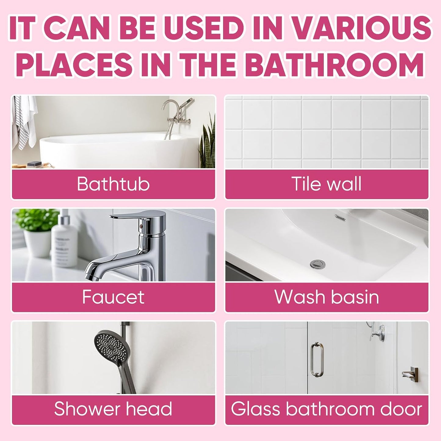 Bathroom Descaler Foam Cleaner