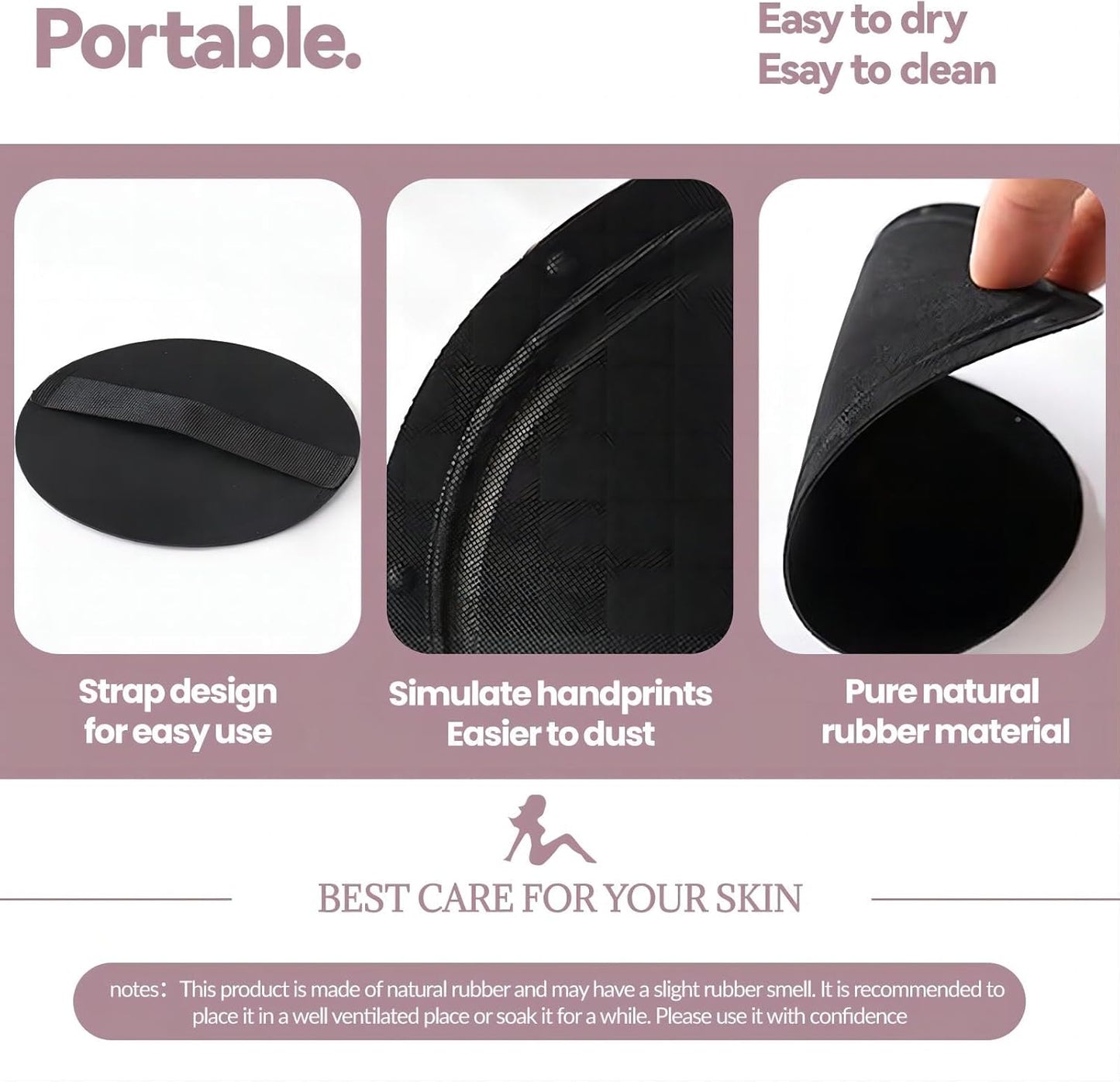 Exfoliating mitt for Shower Glove (Pack of 4)