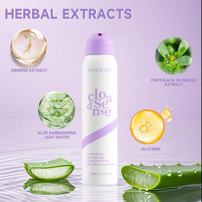 Hair Removal Spray for Men & Women, Gentle Sensitive Skin