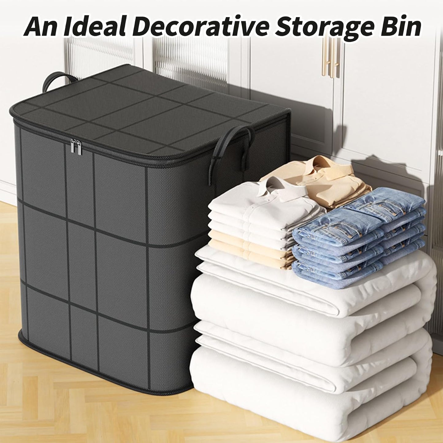 Spacious Moving Storage Bin – Large Capacity