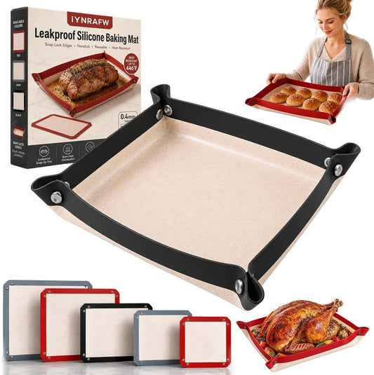 Reusable Non-Stick Baking & Roasting Mat(2 Pcs)