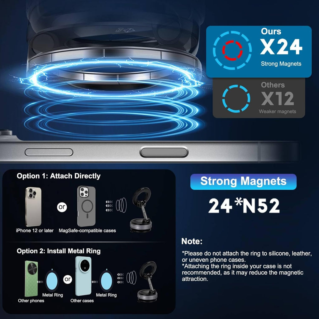 Magnetic Car Phone Holder for Magsafe