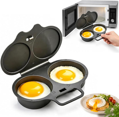 Egg Cooker with Lid and Handle