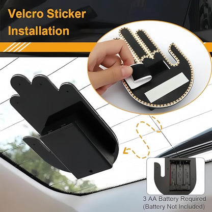 Car gesture light with remote control