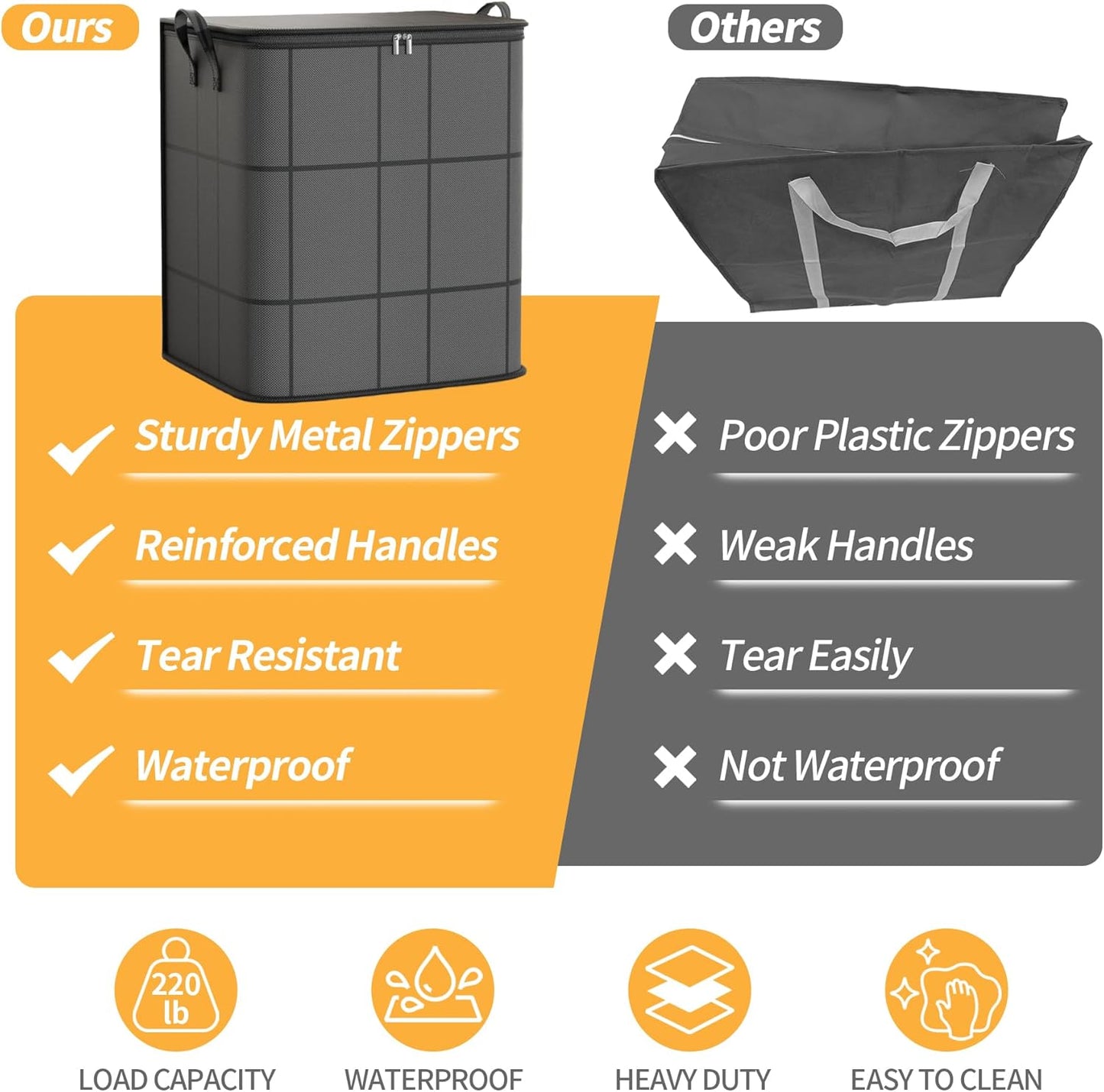 Spacious Moving Storage Bin – Large Capacity